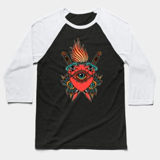 Eyes of the Heart Baseball T-Shirt